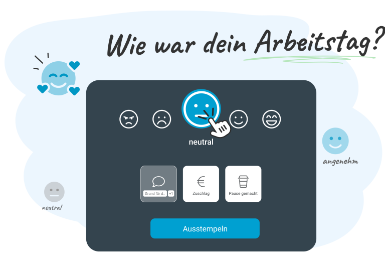Mitarbeiterzufriedenheit: der Schlüssel zu einem gesunden Betriebsklima Zufriedene Mitarbeiter sind die Grundlage für ein florierendes Unternehmen. Die Messung der Mitarbeiterzufriedenheit hilft Ihnen zu verstehen, wie sich Ihre Mitarbeiter fühlen und wo Verbesserungen möglich sind. Mit Nostradamus können Sie die Zufriedenheitswerte verfolgen und aktiv einen Arbeitsplatz schaffen, an dem das Wohlbefinden der Mitarbeiter im Vordergrund steht.